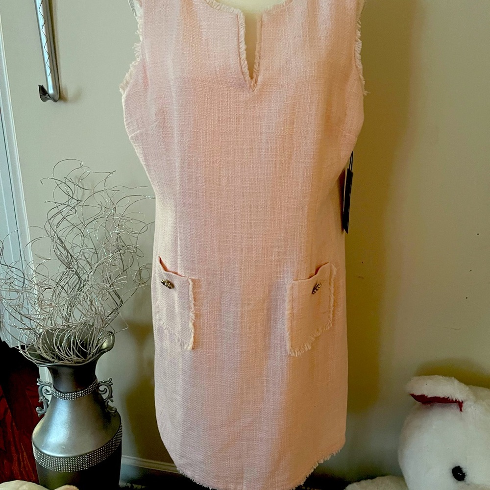 Karl Lagerfield Sleeveless Knee Length Dress